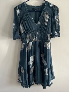 chinese dress ladies AllSaints Womens Devin Dress Black 0 at Amazon Women's Clothing store main image 0